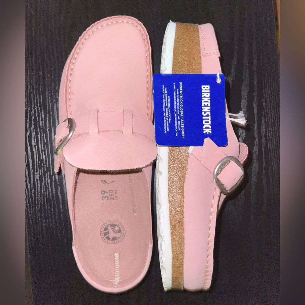 Birkenstocks - Buckley - Soft Pink - Size 39 - Size 8.5 Women’s
